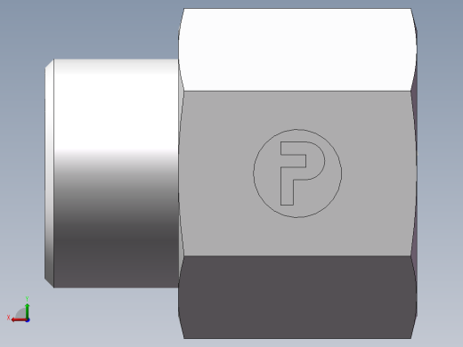 直通内螺纹接头、5DM-24-22后视缩略图