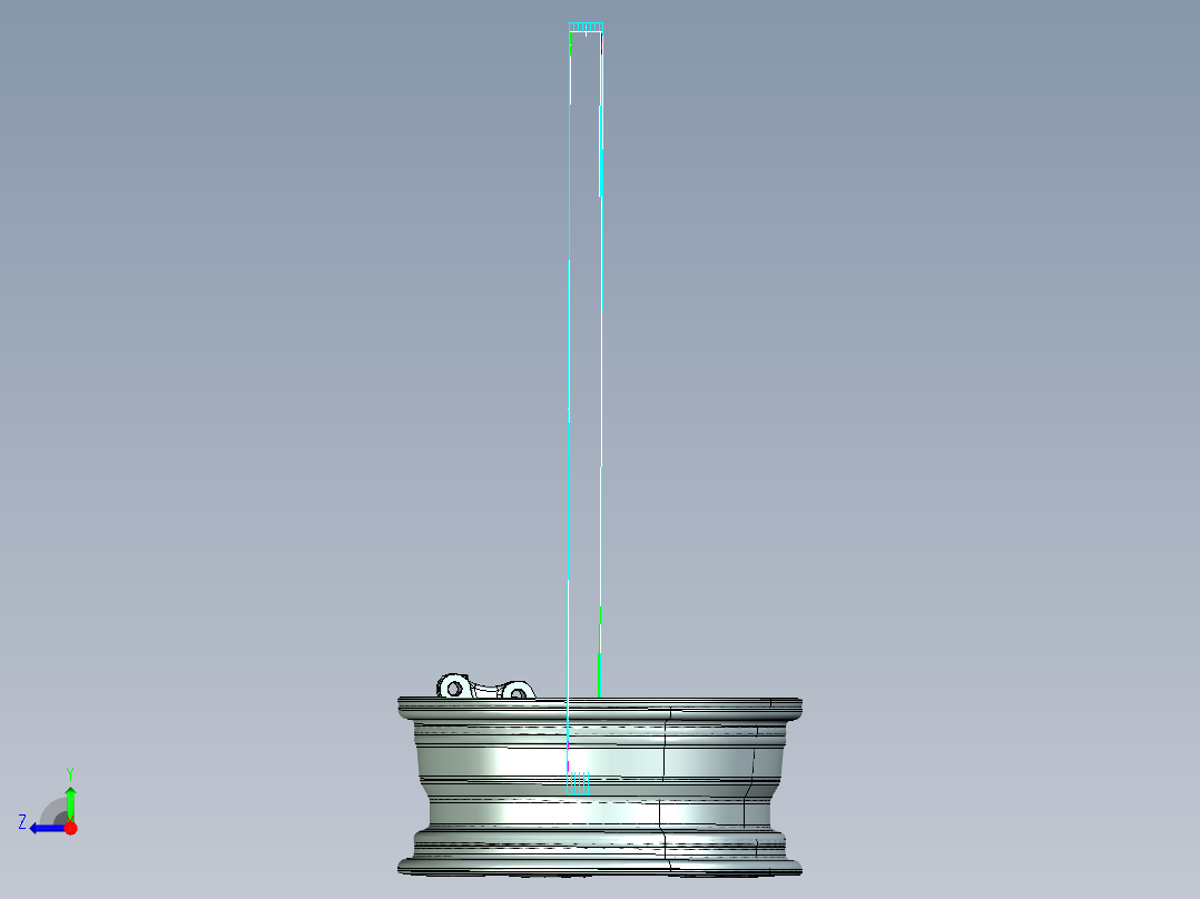 57缸径盘式制动器卡钳总成 1135712右视图