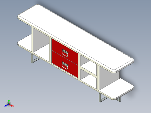 B3004370-木质电视支架