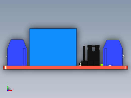 hw 803 5v直流继电器模块11前视缩略图