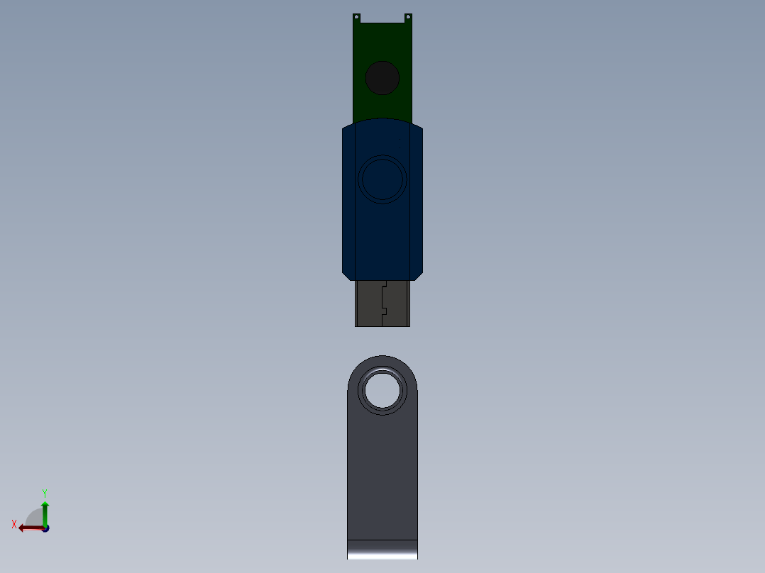 笔式驱动器4511后视图