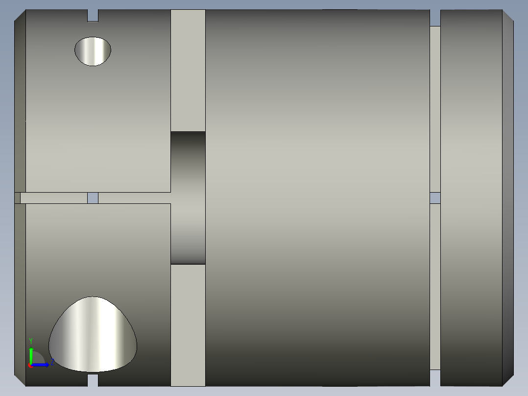 SGH-C341012联轴器左视图