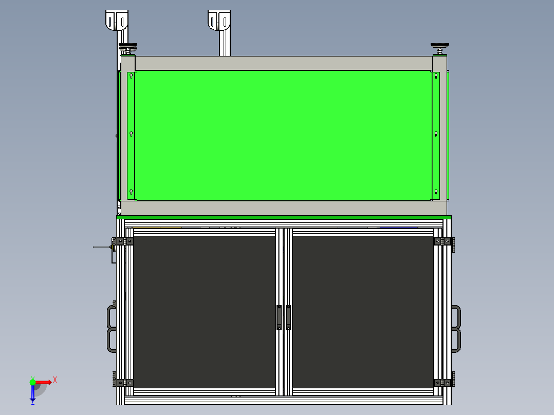 转盘式自动攻丝机俯视图