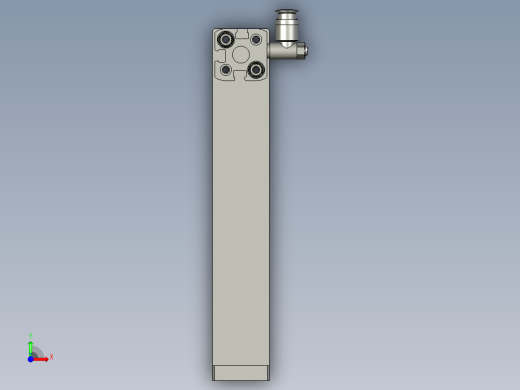 1937-OP30-2-X向解锁机构前视缩略图