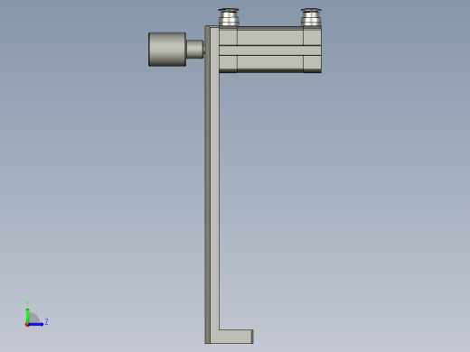 1937-OP30-2-X向解锁机构左视缩略图