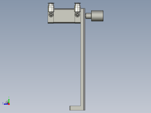 1937-OP30-2-X向解锁机构右视缩略图