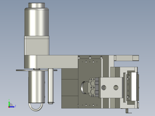 JR-收料轮组件-左视缩略图