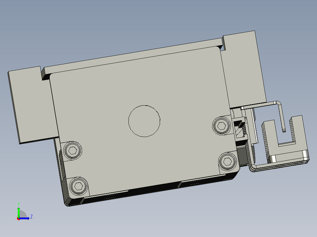 上银模组KK60-200组件-2022082401左视图