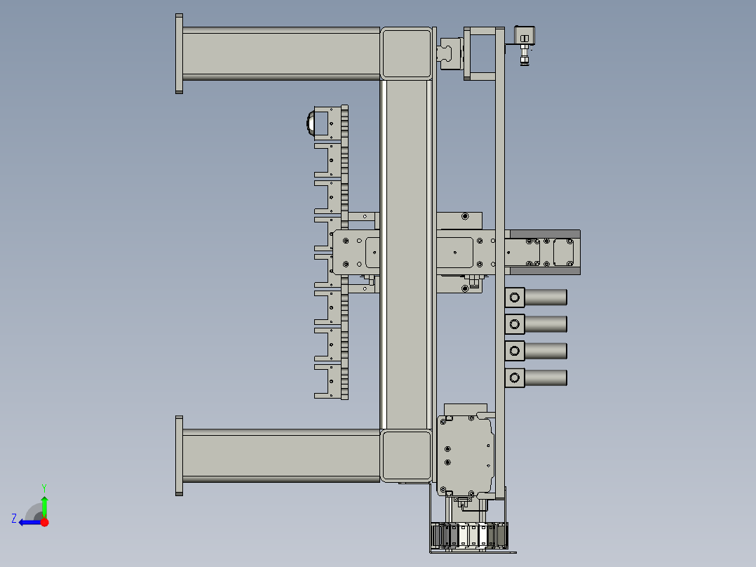 XMGSJSL-A3-001搬运组件右视图