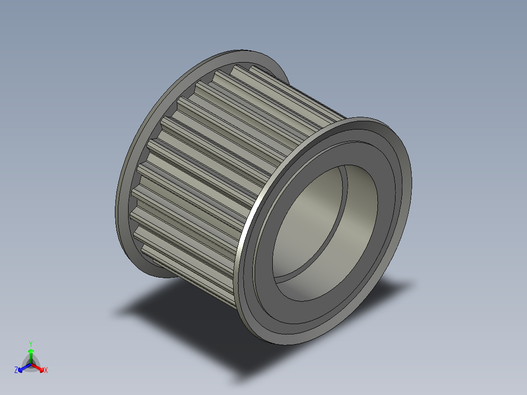 HTPA25S8M400-A-H20正等轴测图