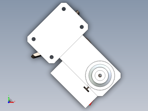 薄铁片自动化铆接专机设计前视缩略图