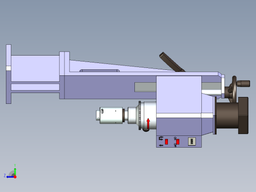 薄铁片自动化铆接专机设计右视缩略图