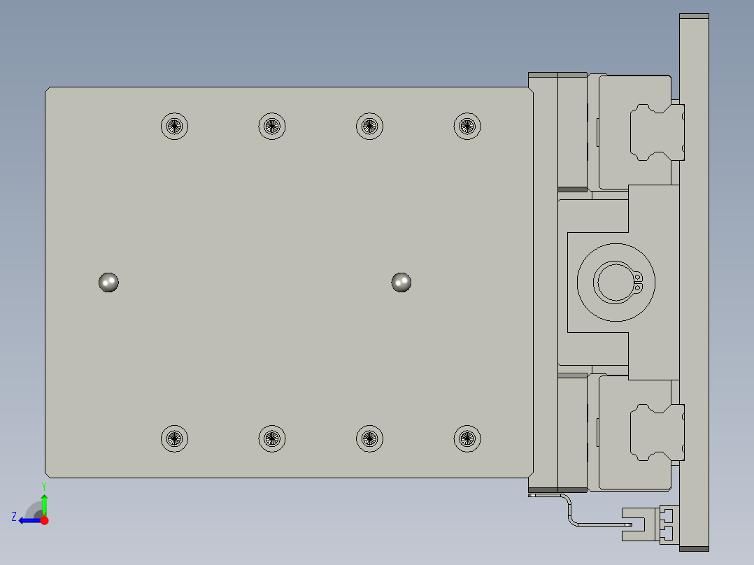 TTK2V10-06-00升降机构右视图