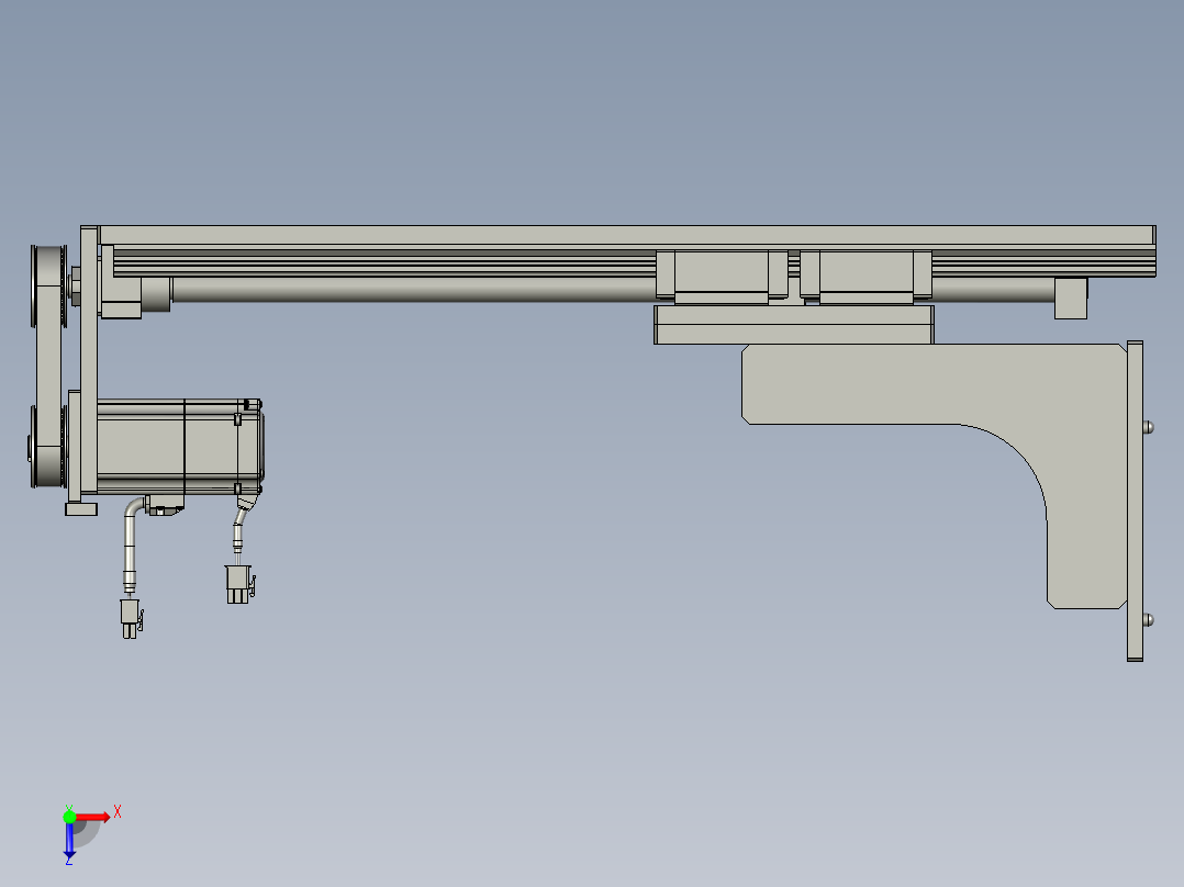 TTK2V10-06-00升降机构俯视图