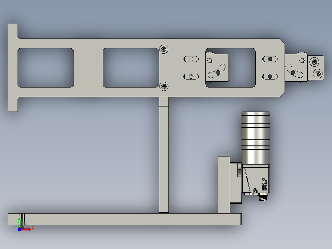 AHAVI-06Pin检测机构前视图