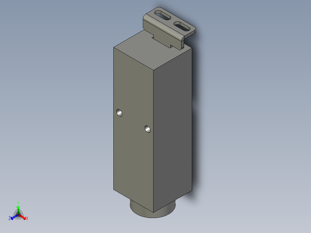 安全门开关组件SPK-D11主视图