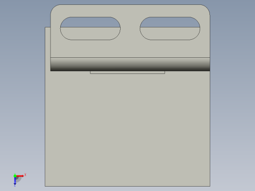 安全门开关组件SPK-D11俯视缩略图