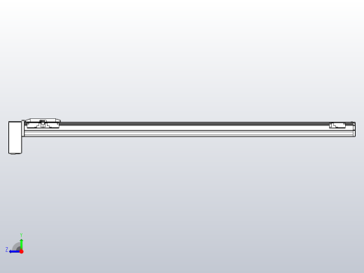 机器人皮带驱动直线轴TPA-GCB-50-P42-L950-RP-M10-N3右视缩略图