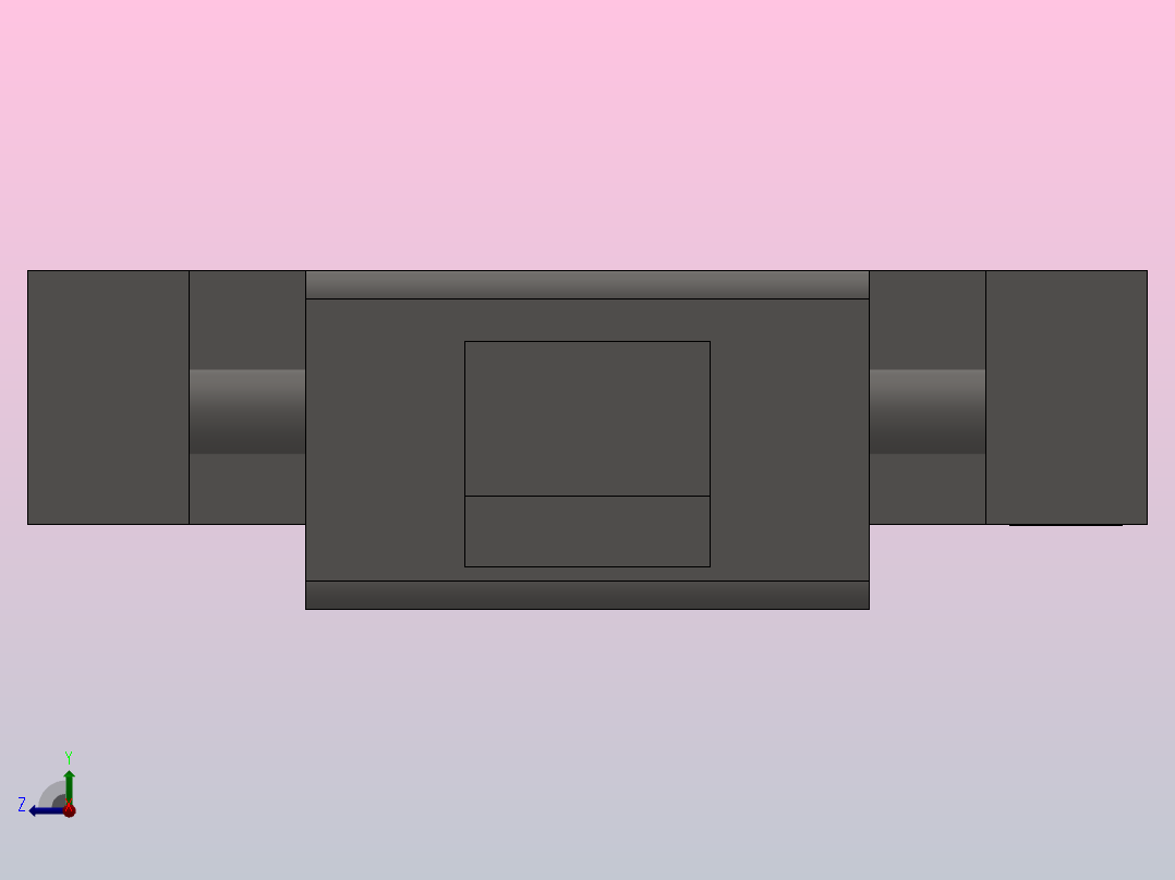 MSZ系列[MSZ-03]铰链，合页右视图