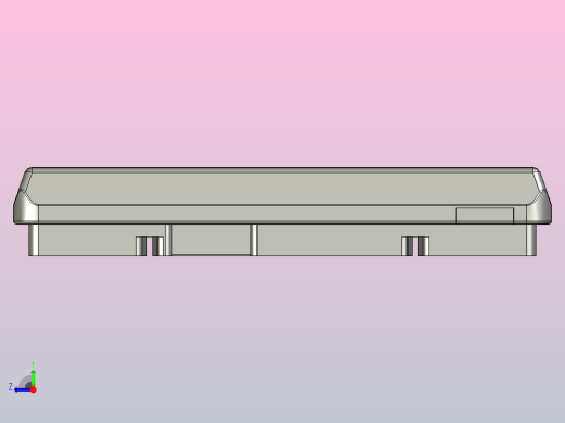 TP1A-160X320-T5-C1钢制承载板托盘右视缩略图