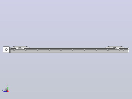 皮带直线轴双滑块型TPA-GCBS-150-P80-L475-DR-M75-N3右视缩略图