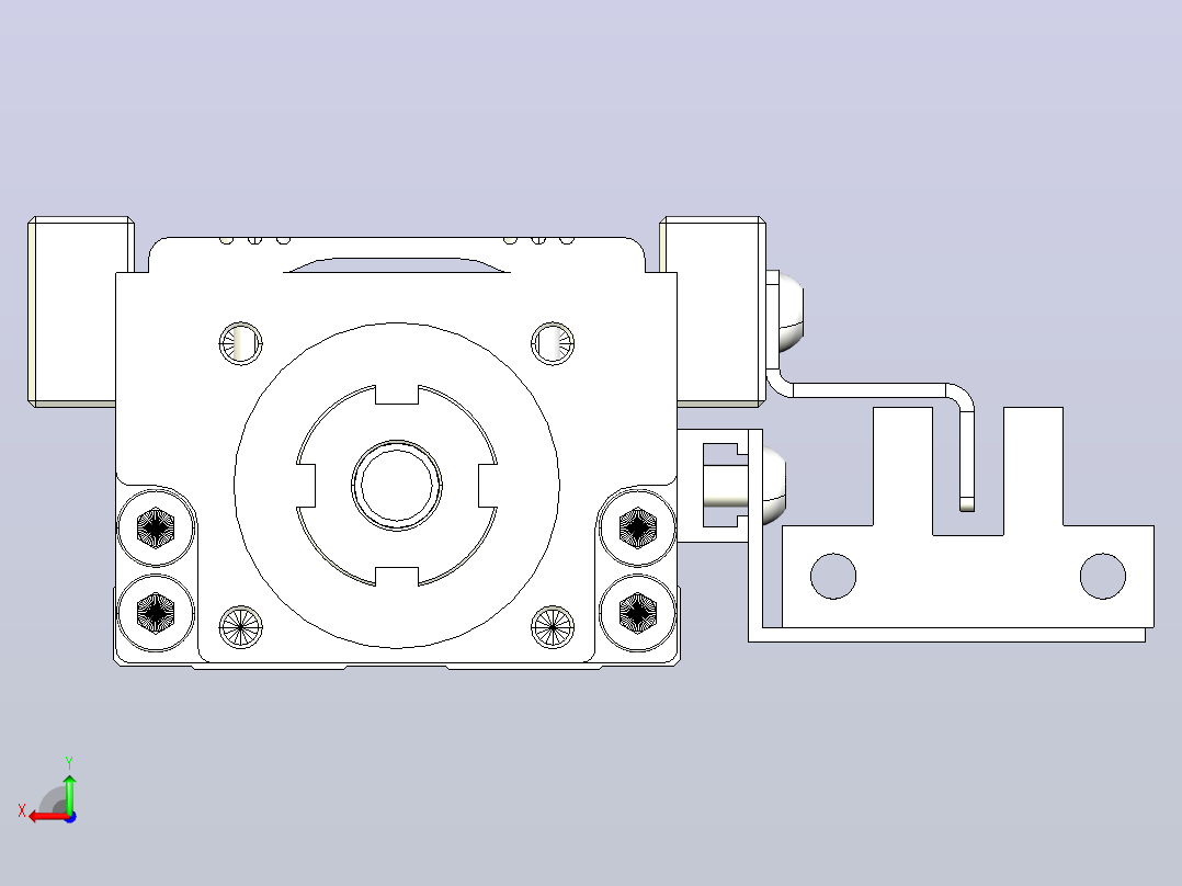 钢基模组TPA-KNR-4002C-100A1-M-H0S1后视图