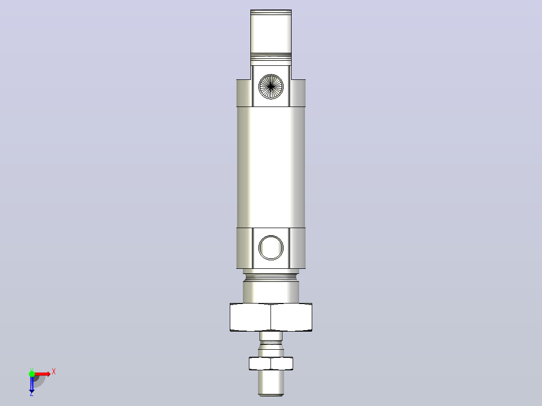 FESTO气缸DSNU-25-10-PPS-A---_0_俯视图