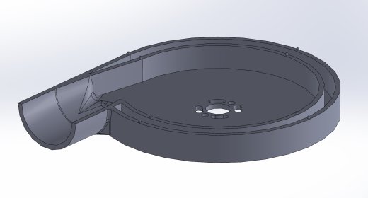 涡轮机已准备好进行3D打印缩略图