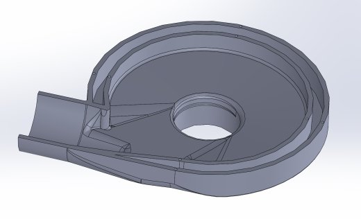 涡轮机已准备好进行3D打印缩略图