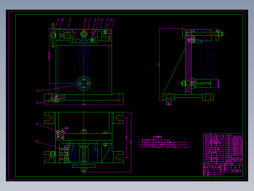 机械手-R175型柴油机机体加工自动线上多功能气压机械手设计