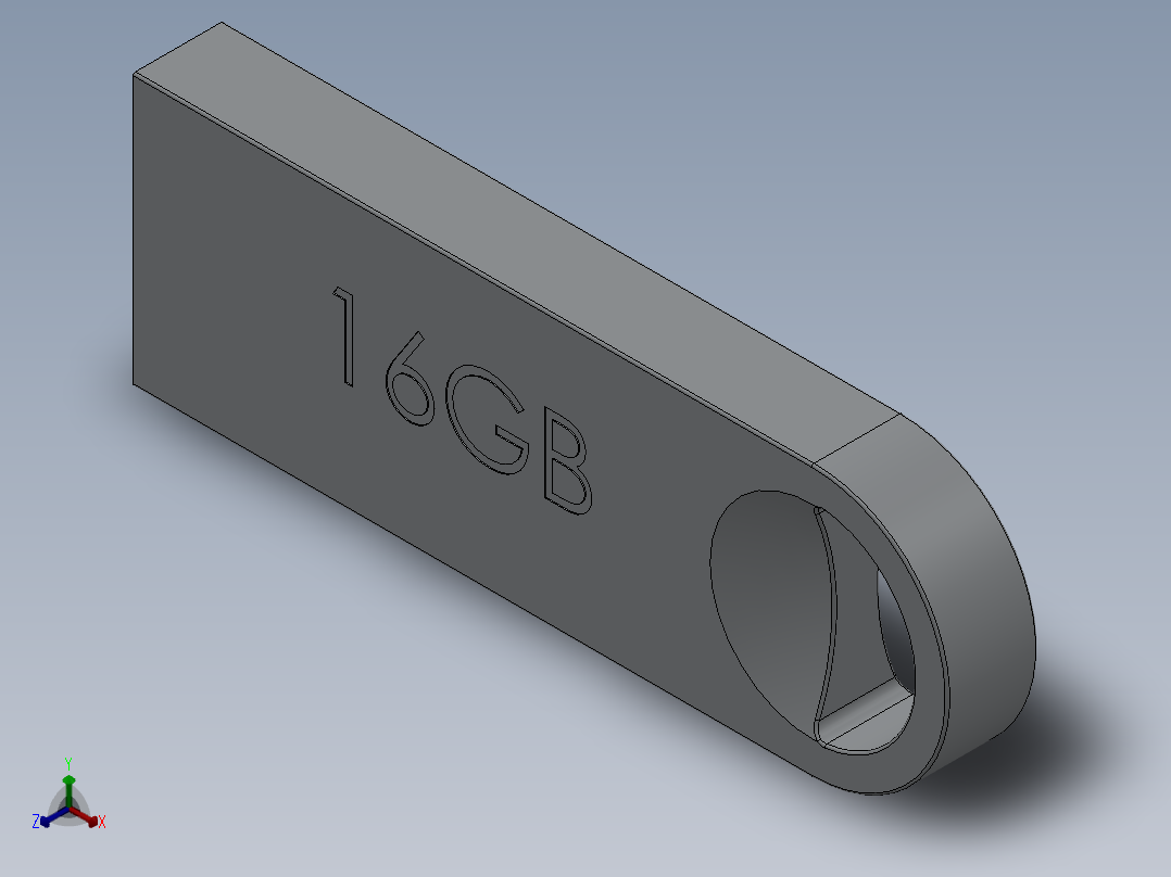 U盘 - 副本正等轴测图