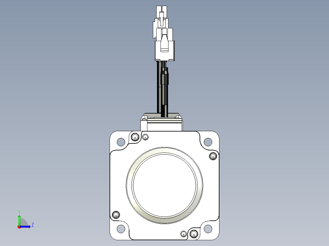 松下电机-MATSUSHITA_MHMF092L1C22左视图