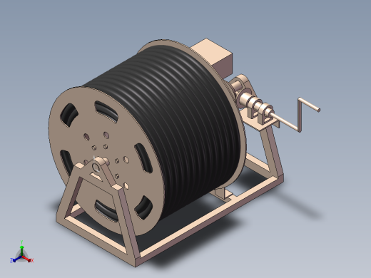 移动电缆卷线盘