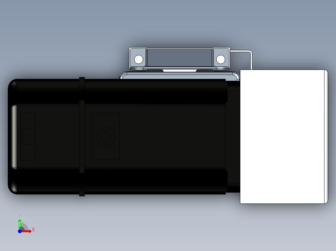 Toyo东佑达直线模组-M65-M-1300-R-M40-C4前视图