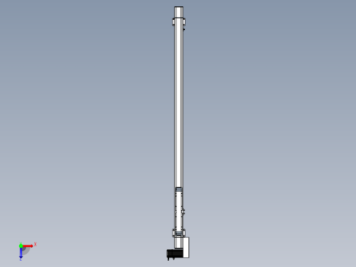 Toyo东佑达直线模组-M65-M-1300-R-M40-C4俯视缩略图