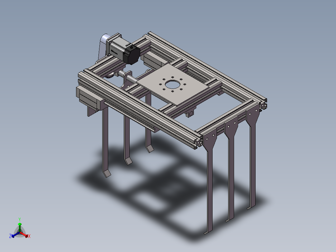 抓手正等轴测图