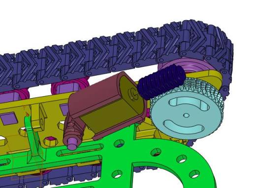 钢制遥控车履带底盘缩略图