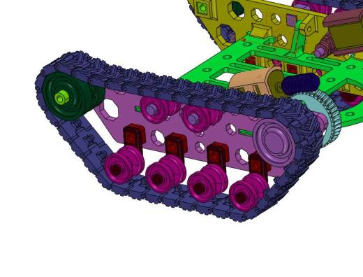 钢制遥控车履带底盘缩略图