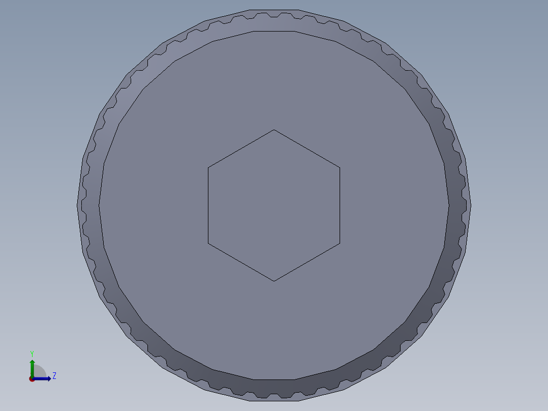 公制SH螺栓选择（DME）-SB DME PM5 x40.SLDPRT左视图