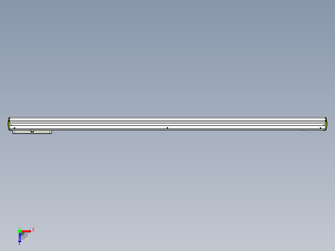 威洛博LC系列3d模型模组LC14S2Y-S1450俯视图
