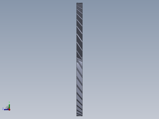 涡轮 叶片 涡扇 (14)右视缩略图