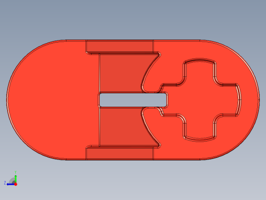 气缸电机-2854 Bright Red Technic Engine Crankshaft Centre右视缩略图
