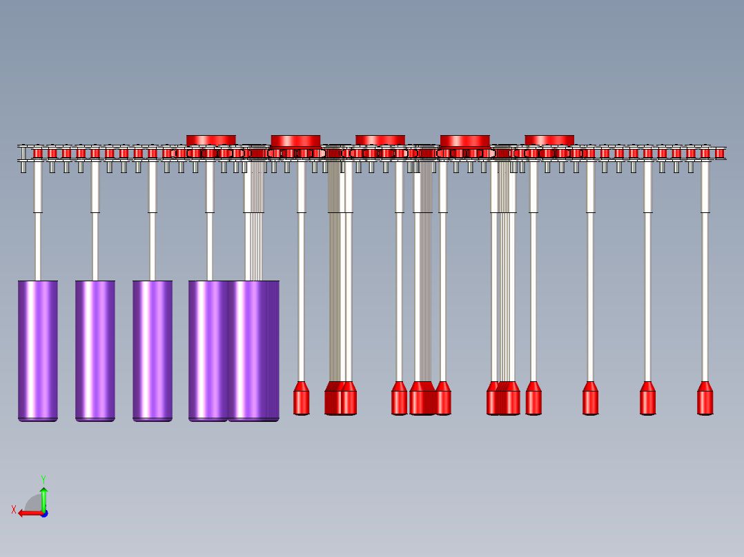 滚子链pin-oven-chain-roller-chain-STP后视图