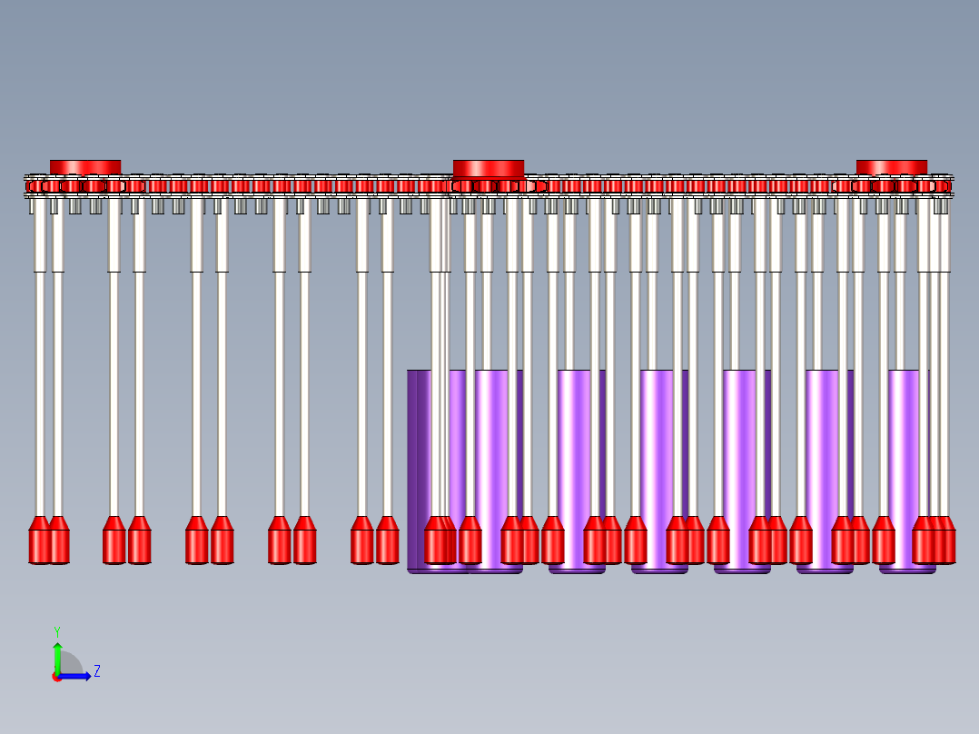 滚子链pin-oven-chain-roller-chain-STP左视图