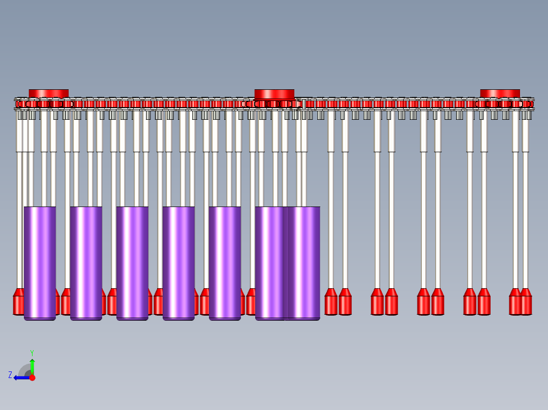 滚子链pin-oven-chain-roller-chain-STP右视图