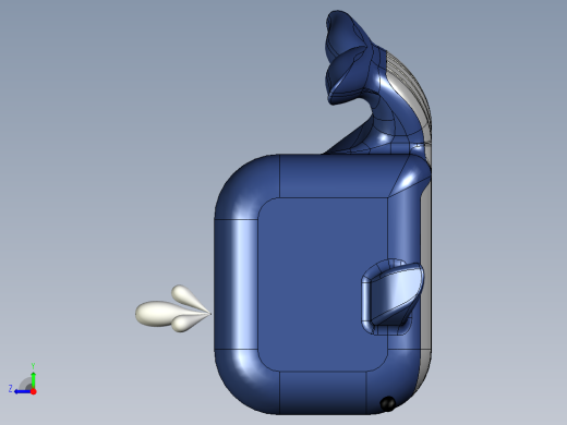 可爱的小鲸鱼右视缩略图