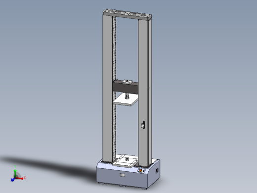 基于微机控制的50kN电子万能试验机