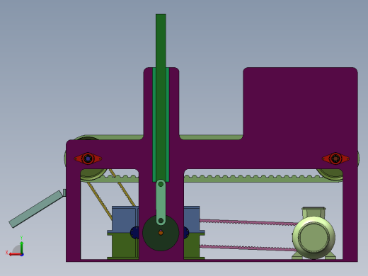大枣红枣冬枣鲜枣去核机设计 含CAD图纸+SW三维模型+说明书后视缩略图