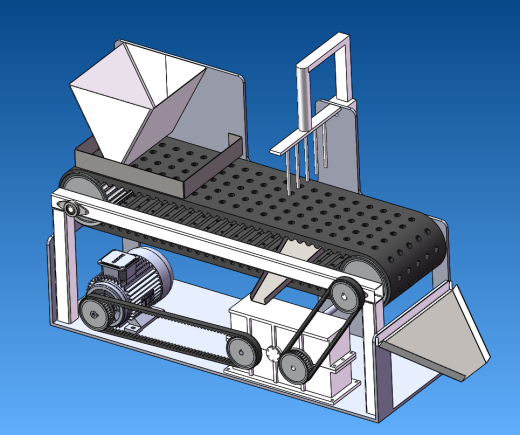 大枣红枣冬枣鲜枣去核机设计 含CAD图纸+SW三维模型+说明书缩略图