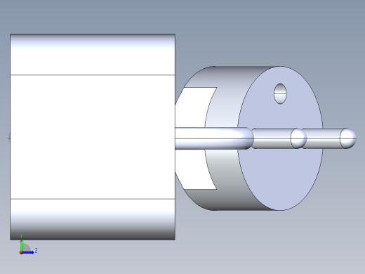 插座建模 SW STP左视缩略图